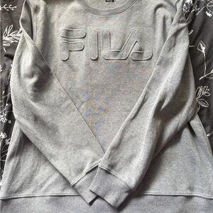Fila Heather Gray Crewneck